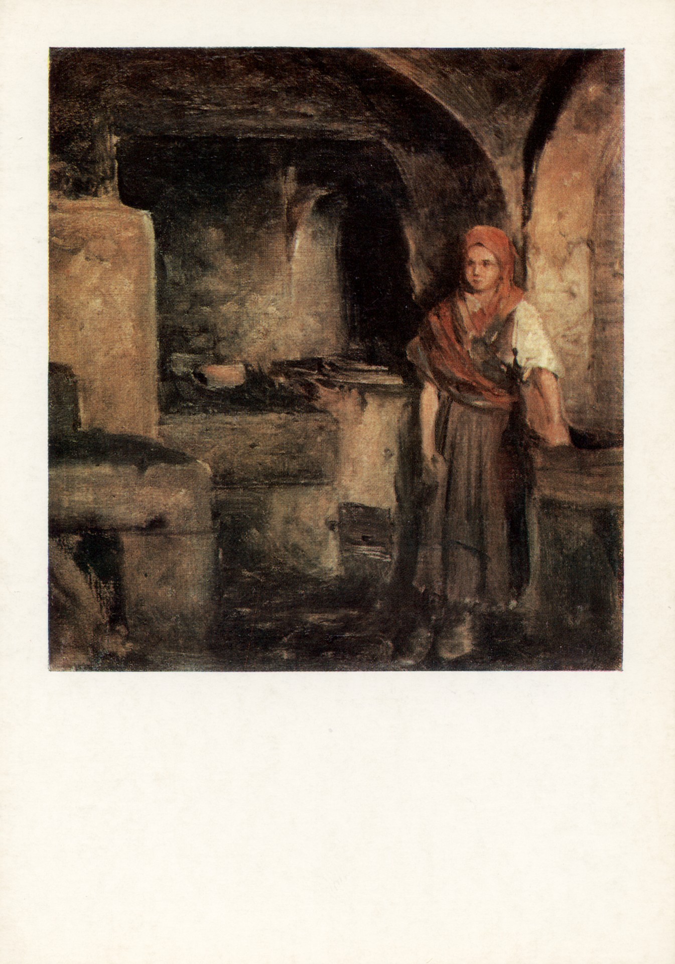 Девушка в кухне