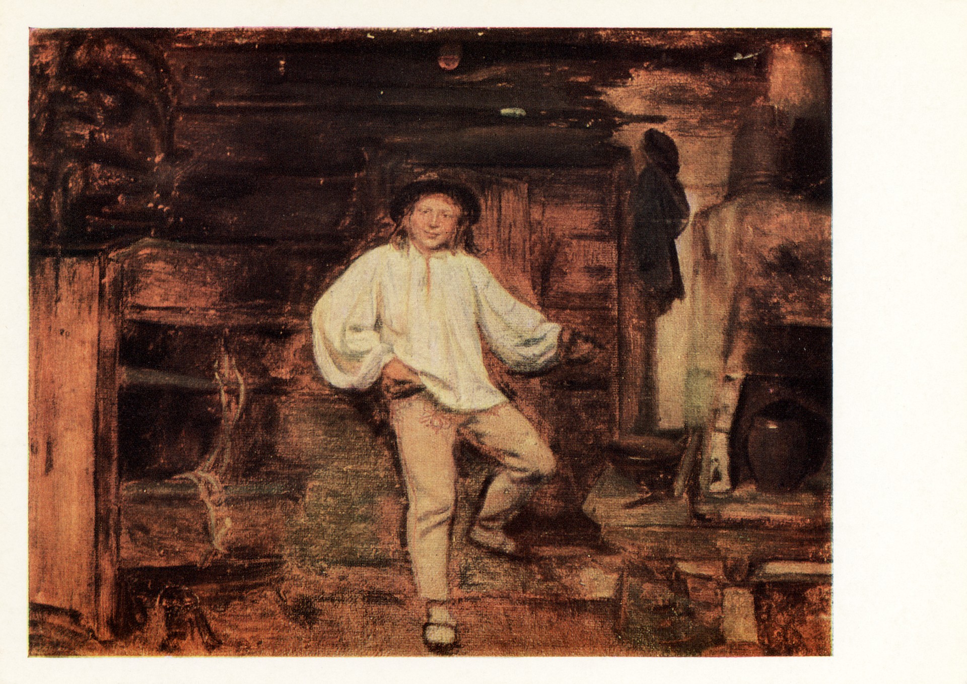 Горняк в хате