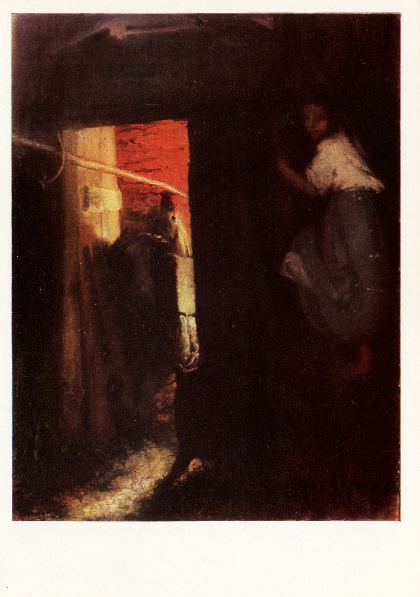 Интерьер избы