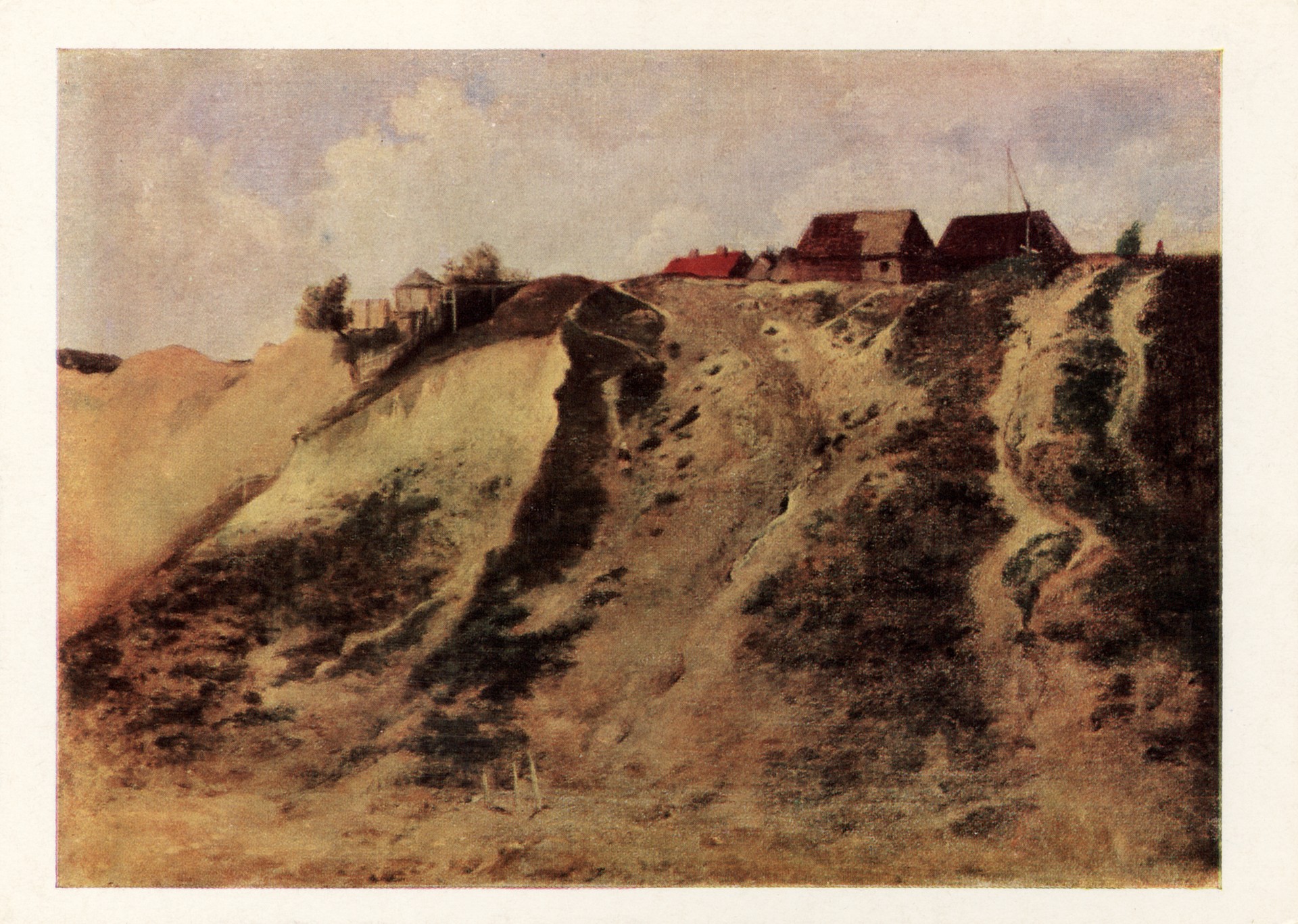 Песчаный уступ