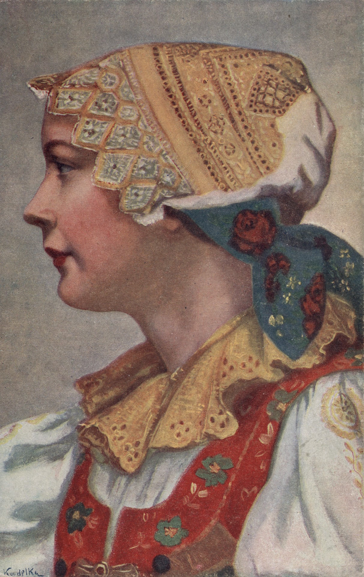 Голова женщины