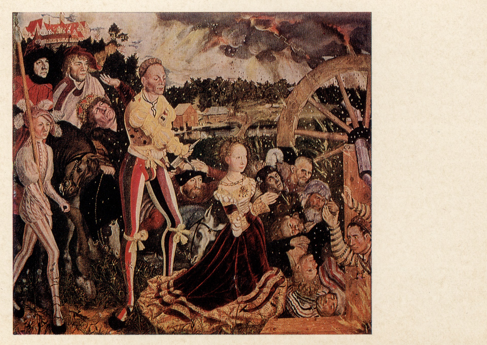 Алтарь св. Екатерины. Центральная часть