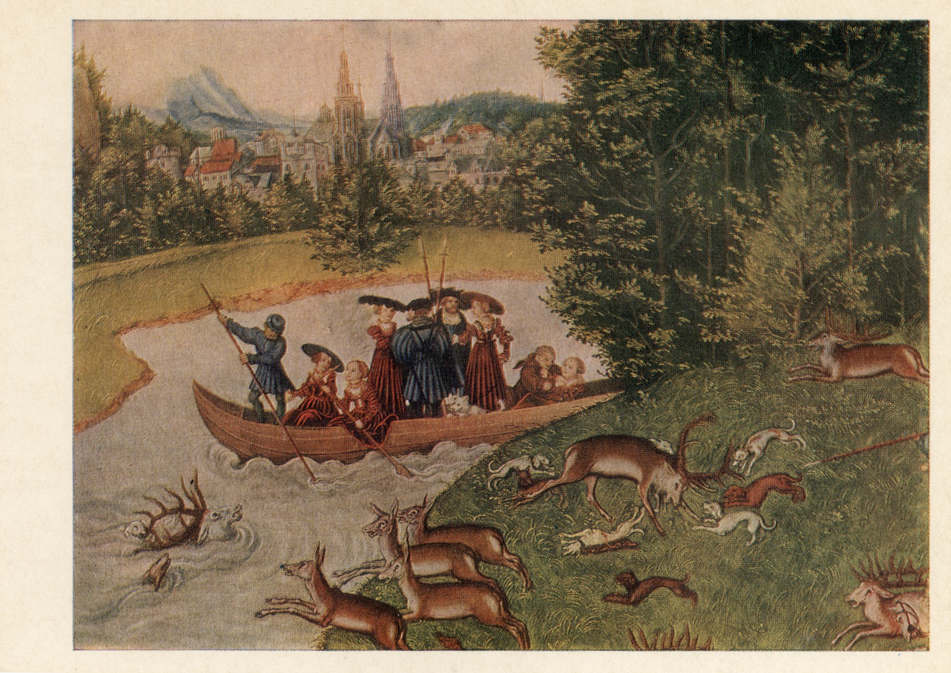 Фрагмент из Охоты на оленей