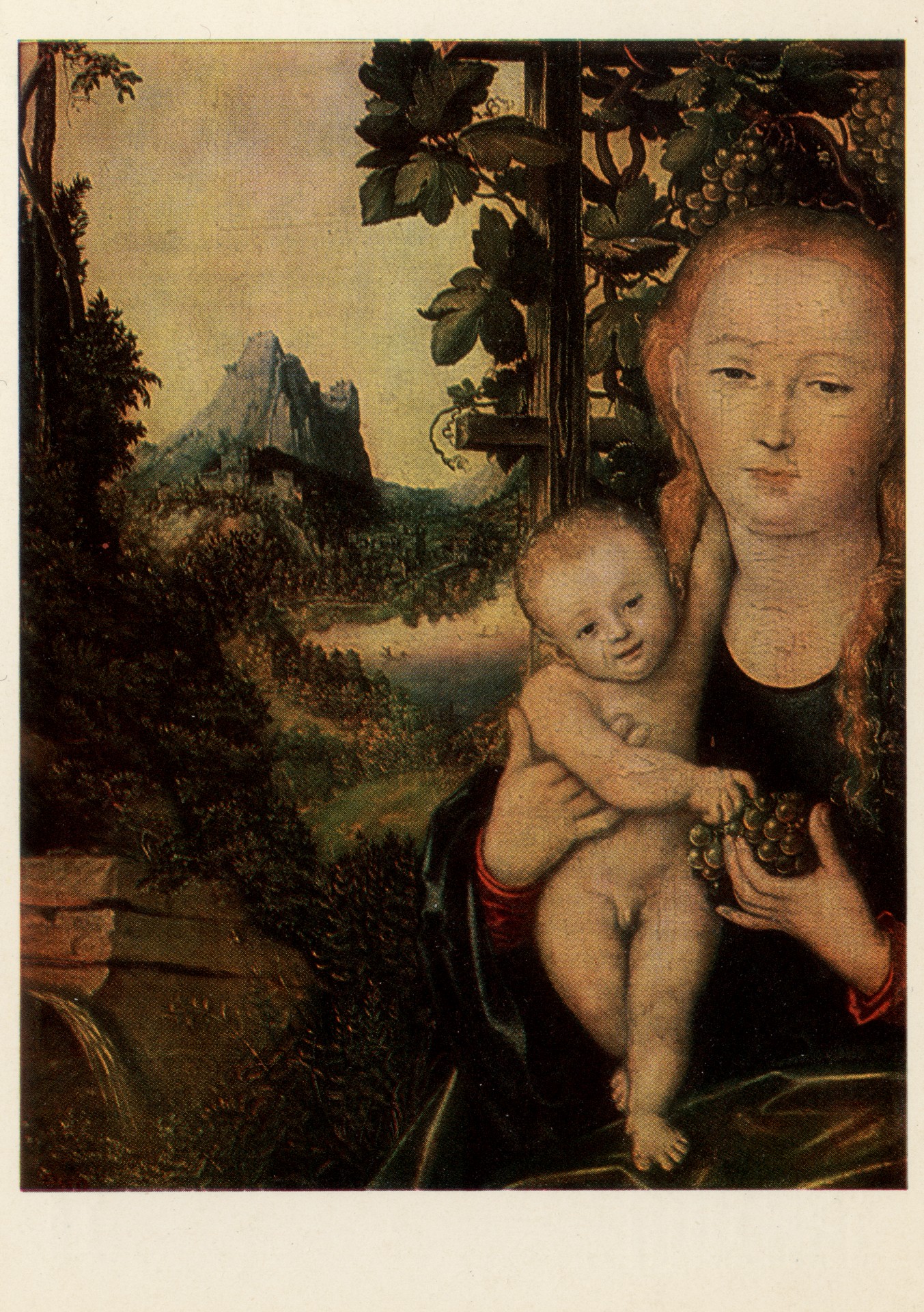 Мадонна. Фрагмент