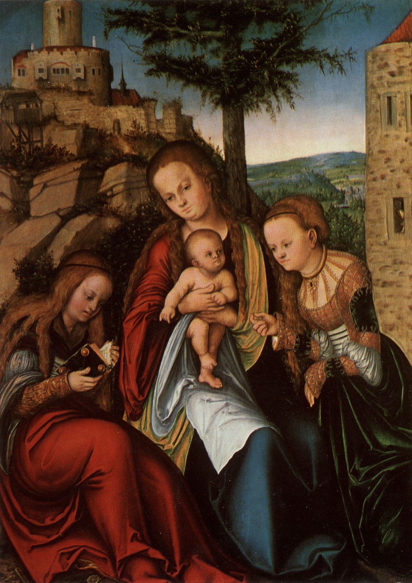 Мадонна между св. Екатериной и св. Варварой