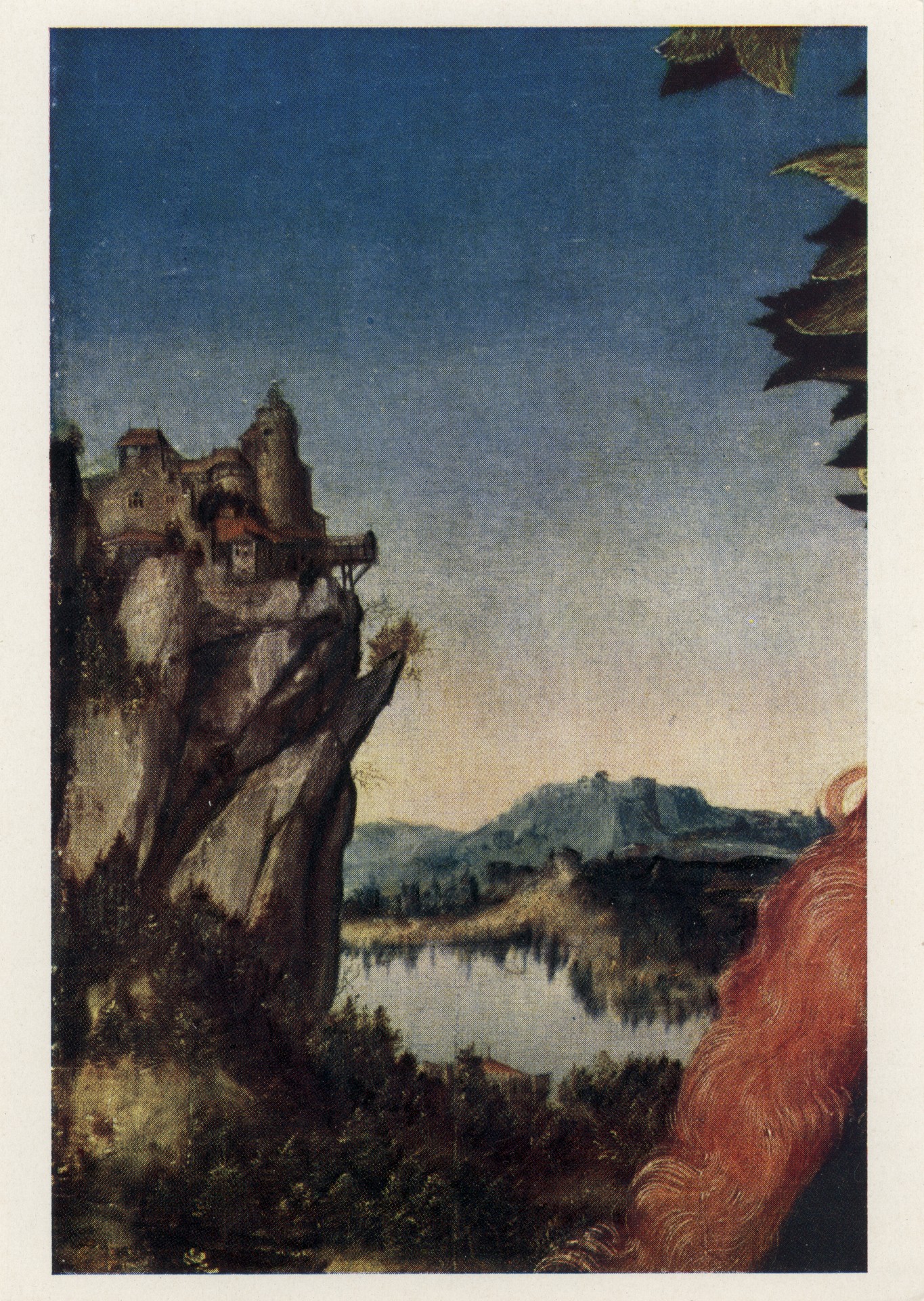 Мадонна под яблоней (деталь)