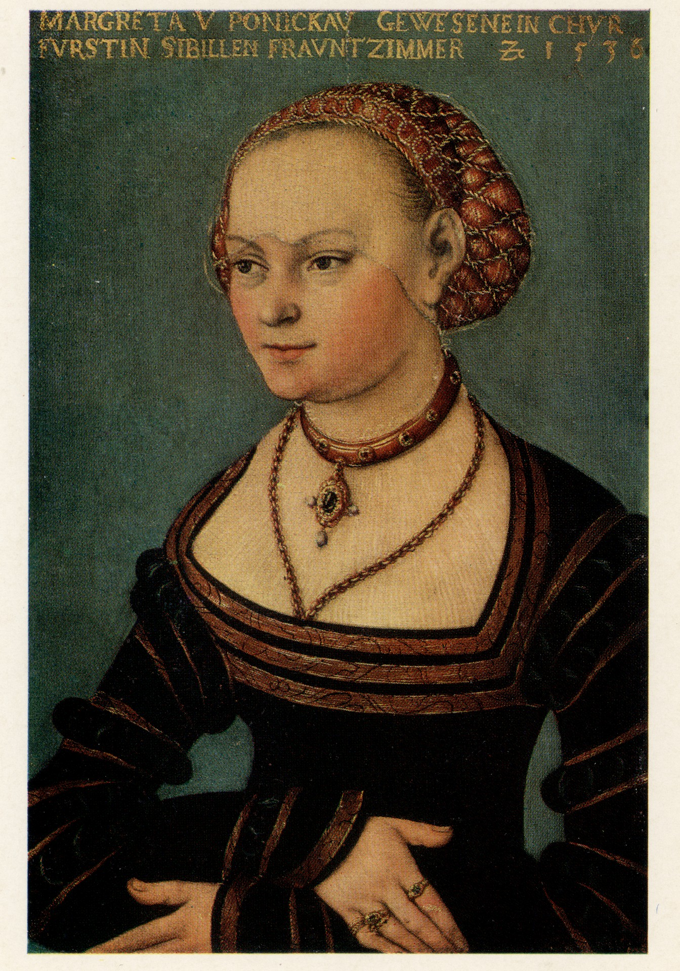 Портрет Маргариты фон Попикау