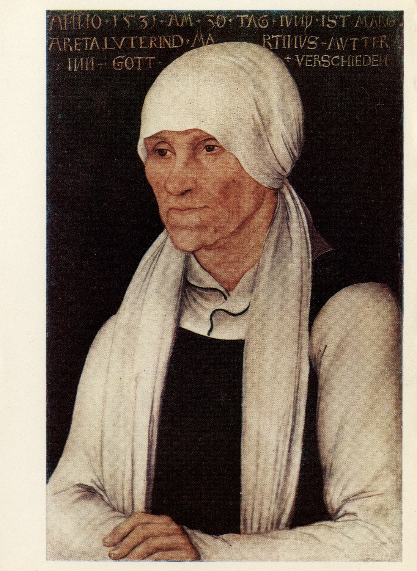 Портрет Маргариты Лютер