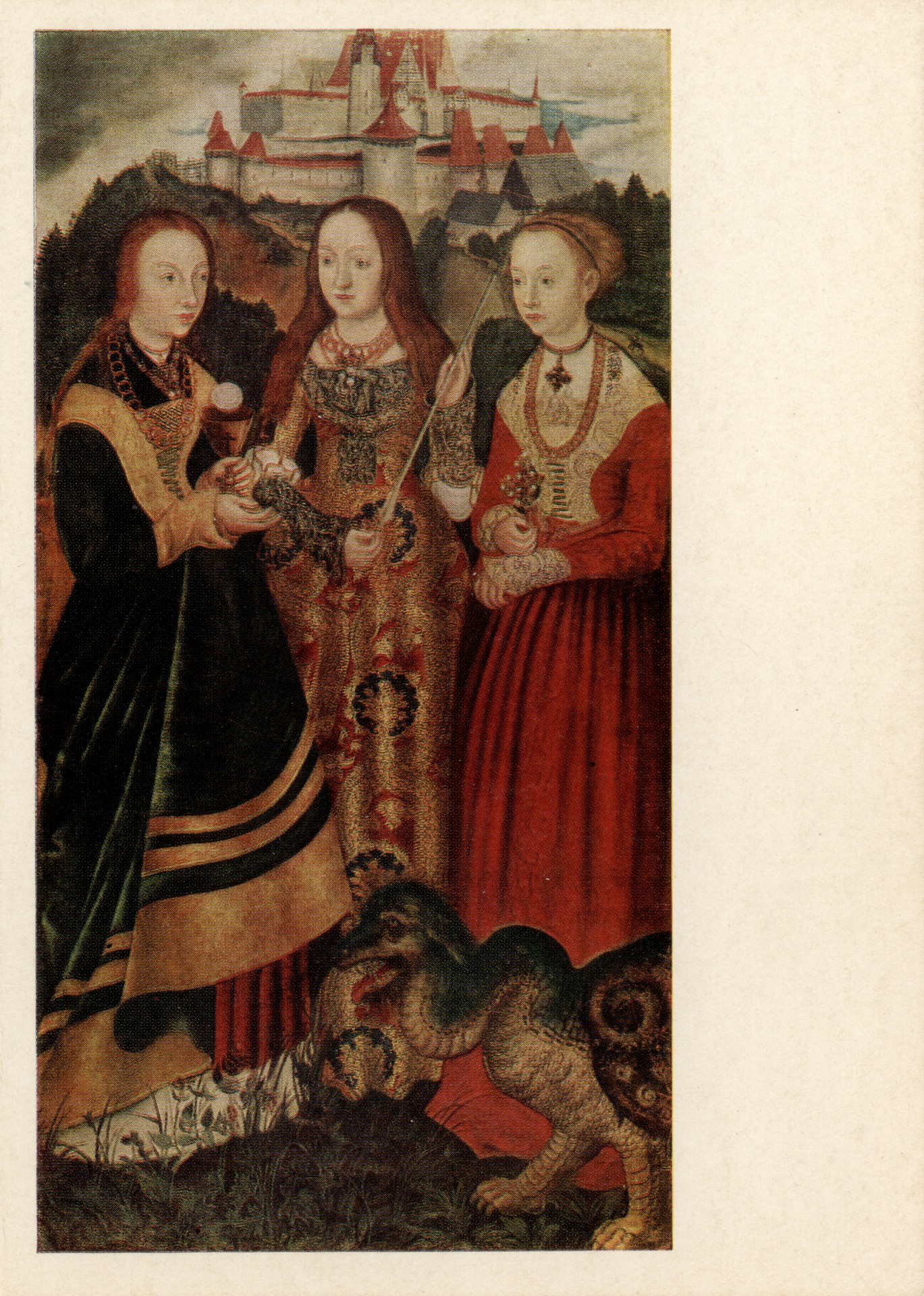 Святые Барбара, Урсула и Маргарита