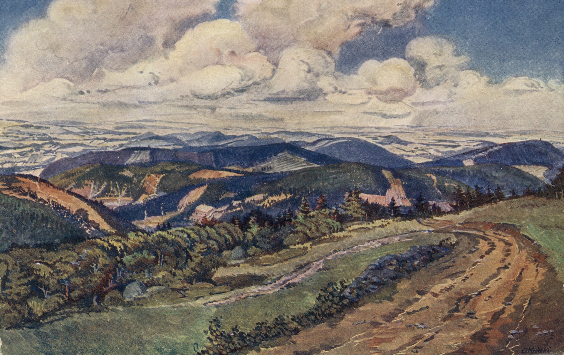 Горный пейзаж