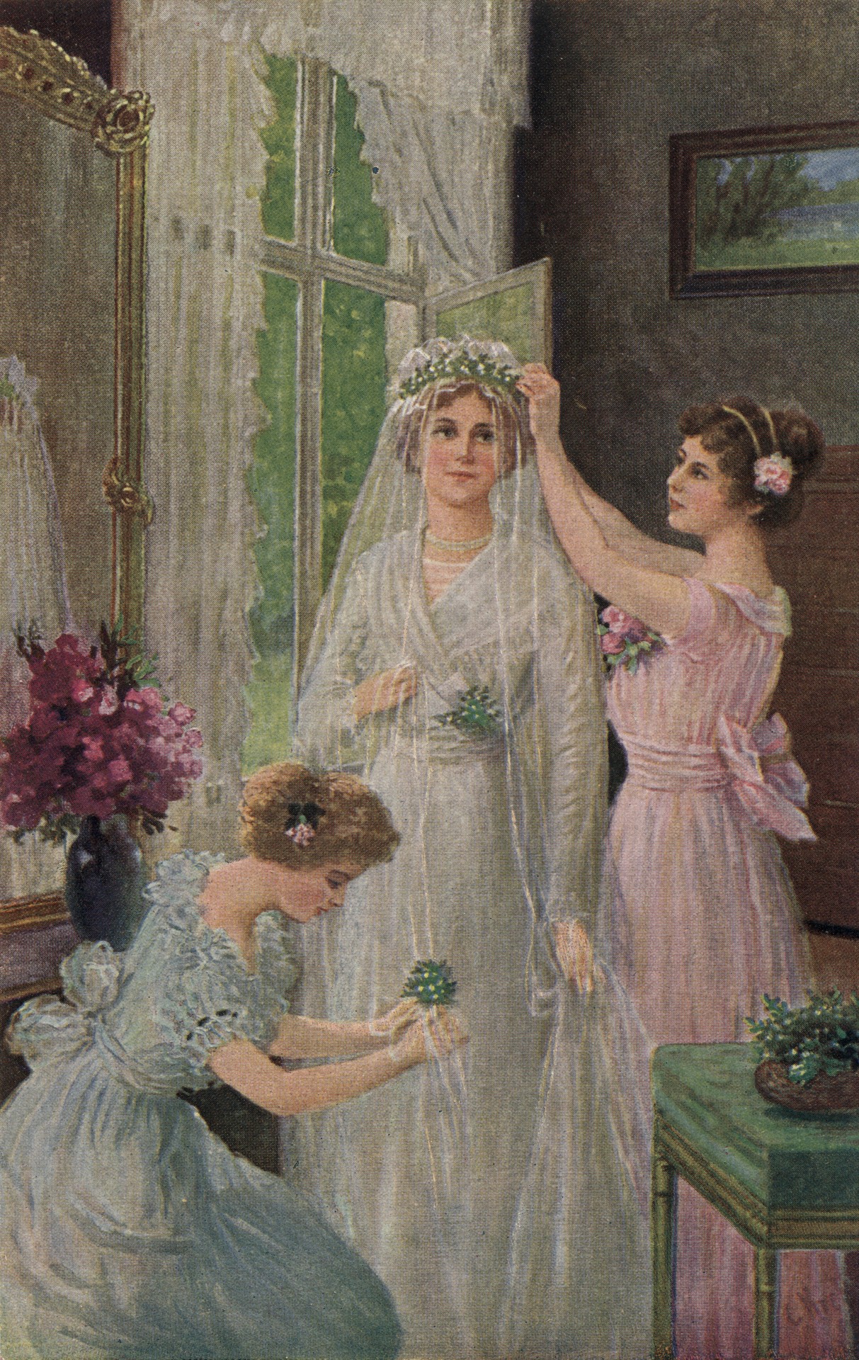 Наряжают невесту