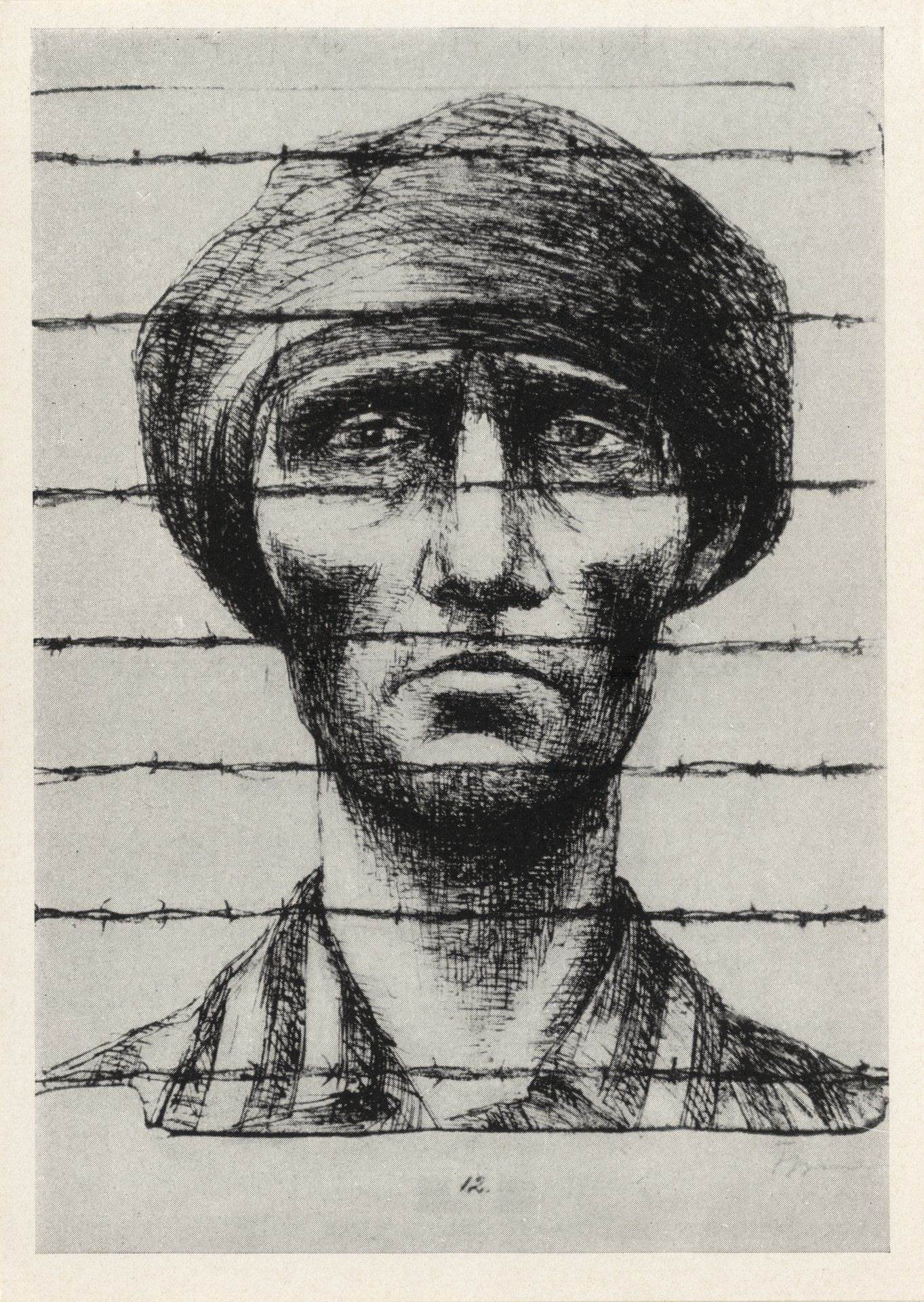 За колючей проволокой