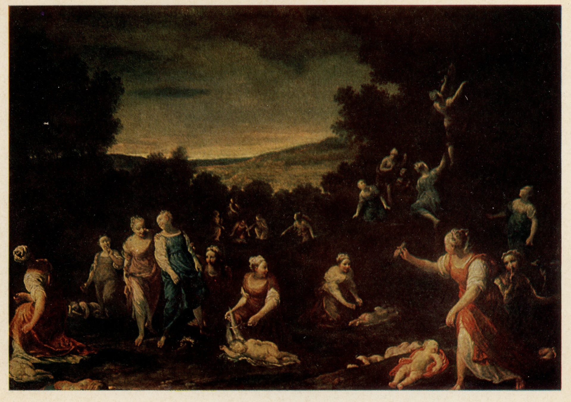 Нимфы, обезоруживающие амуров