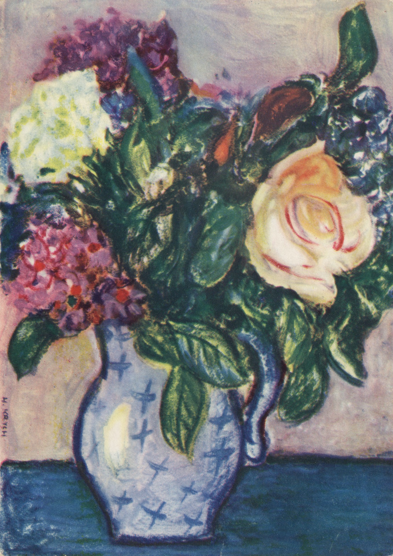 Цветы в вазе 1