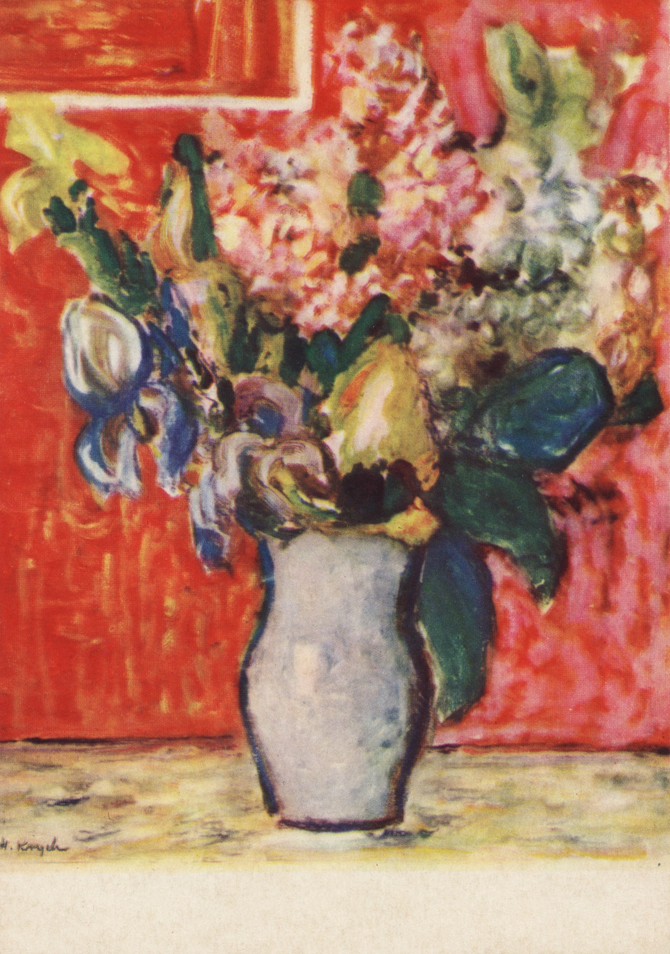 Цветы в вазе 3