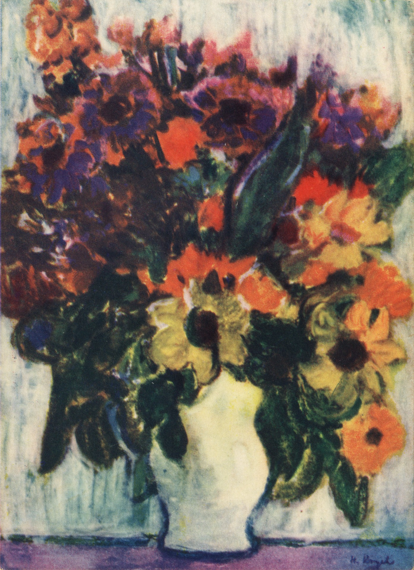 Цветы в вазе