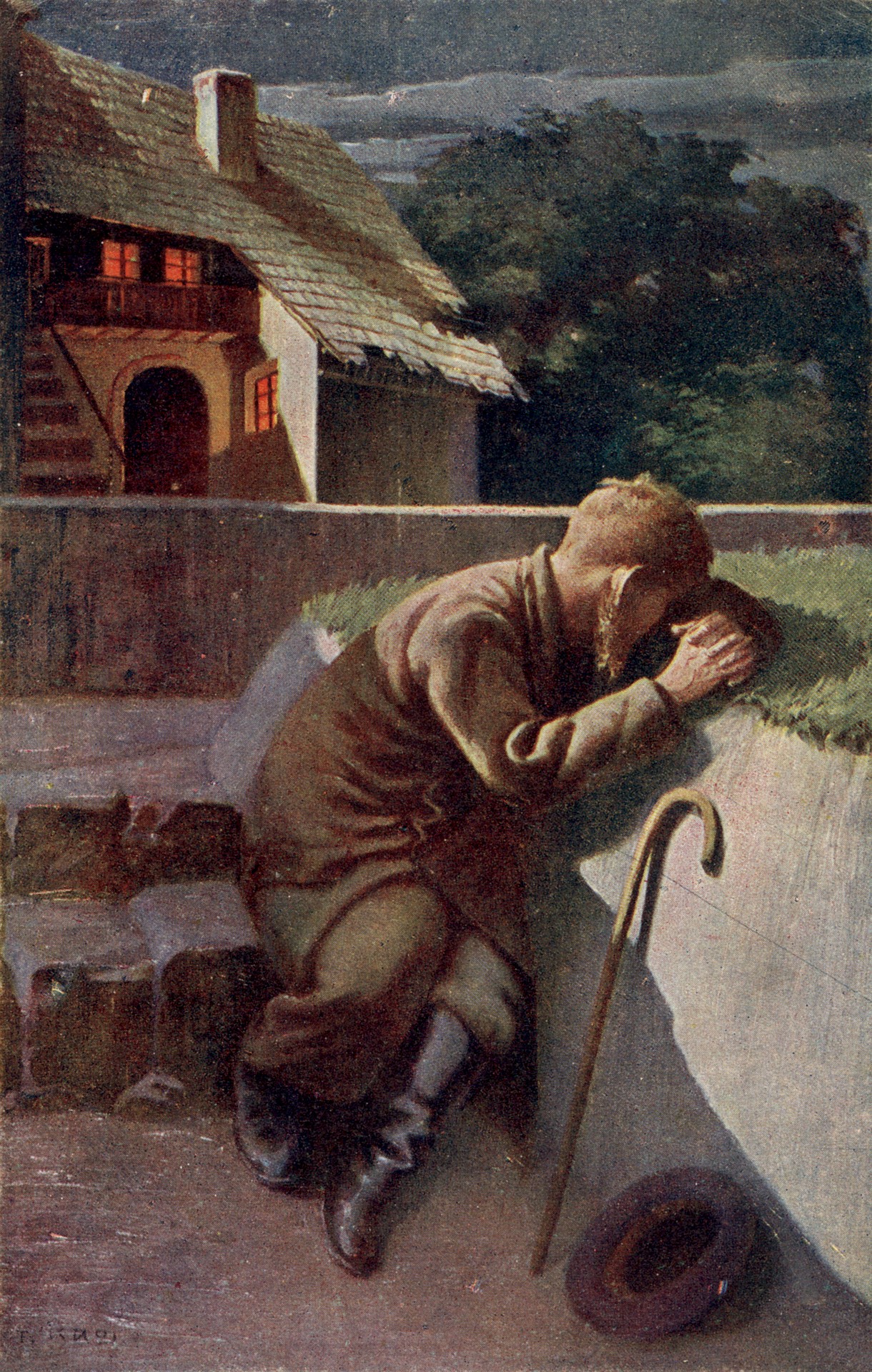 На пороге дома