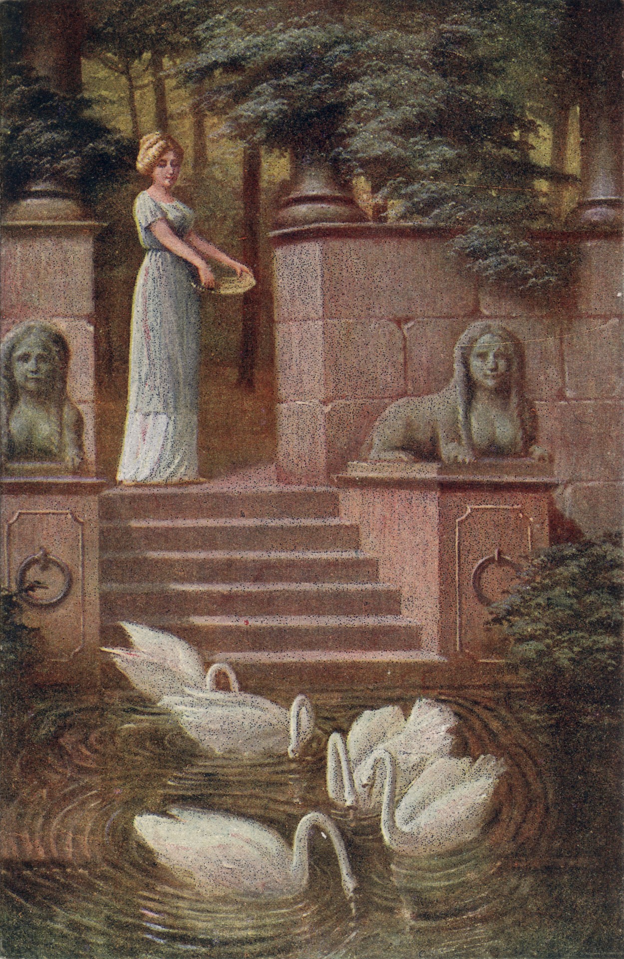 В парке замка