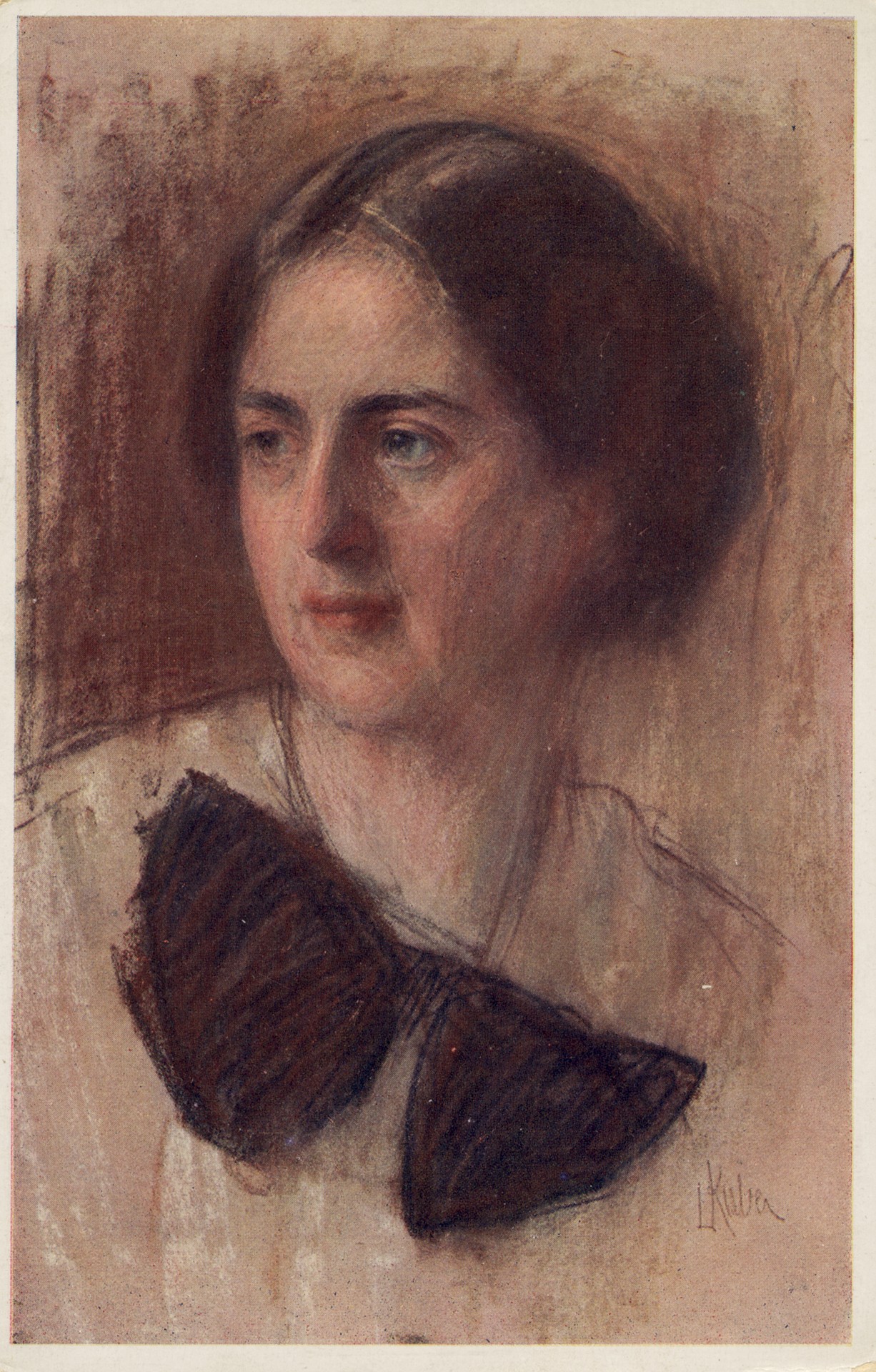 Голова девушки