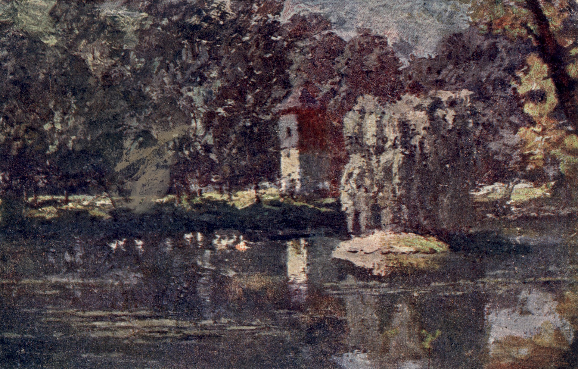 В дворцовом парке