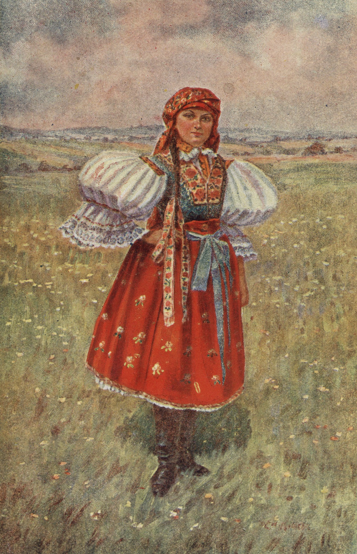 Девушка из Полешовице (Милотик)