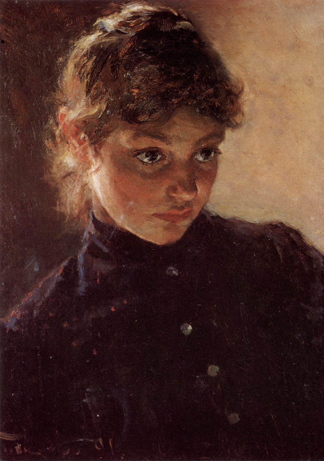 Портрет молодой девушки