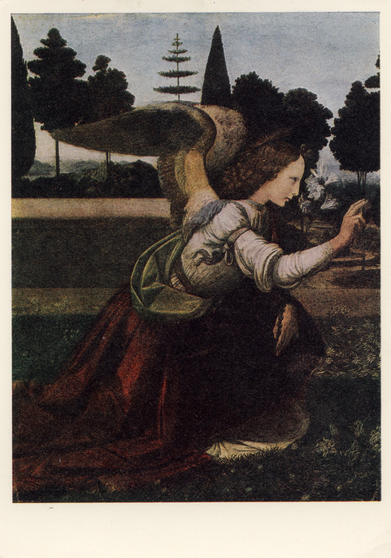 Благовещение. деталь картины