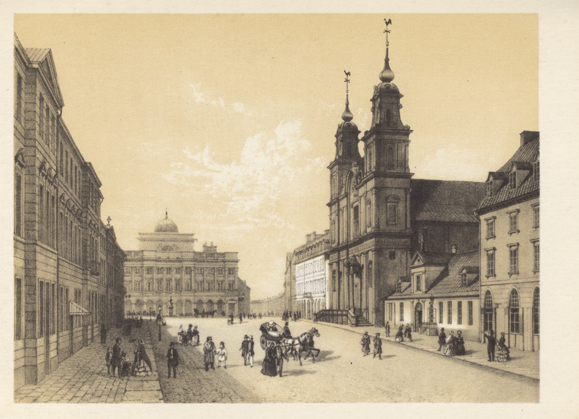 Краковское предместье в Варшаве