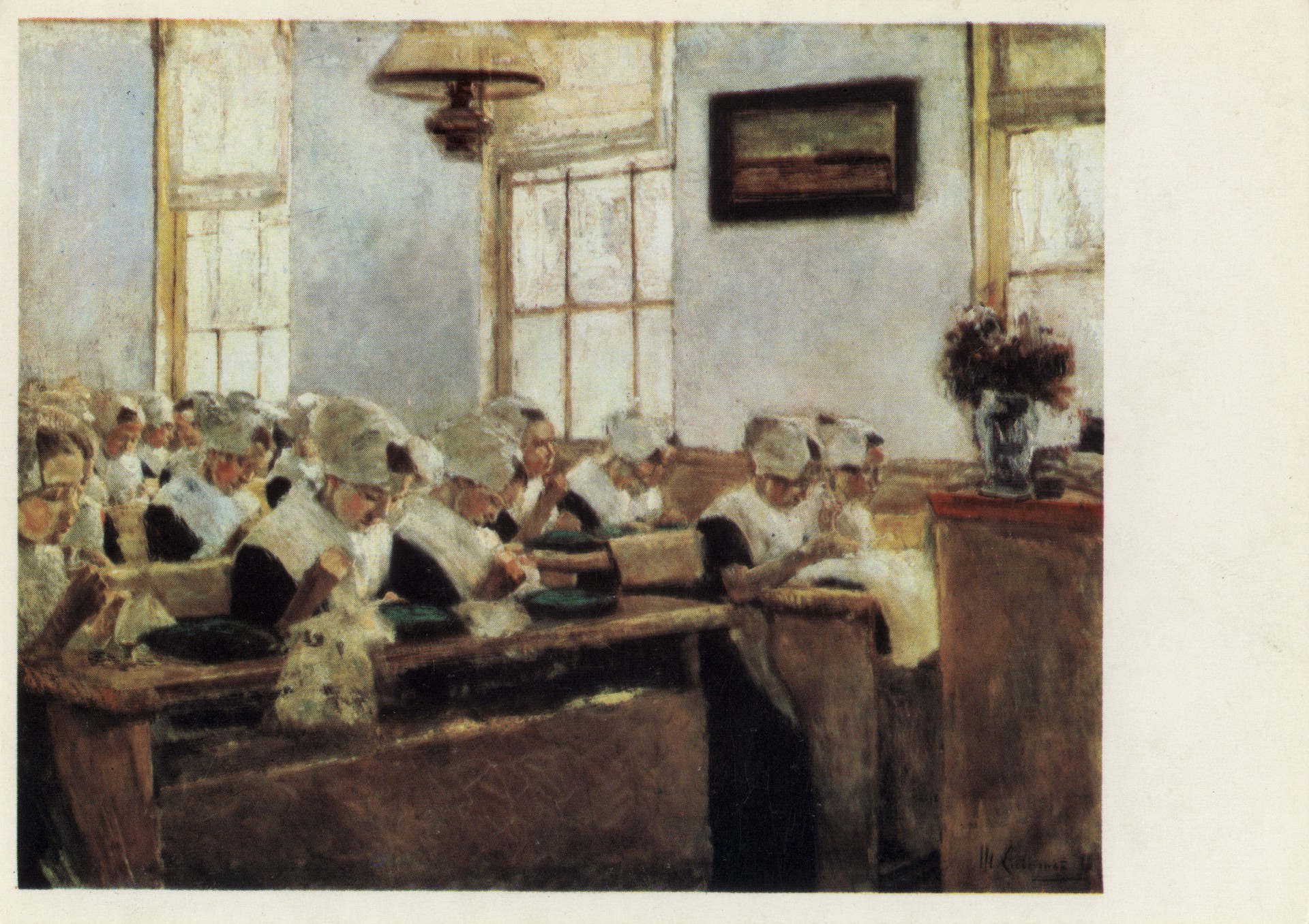 Голландская школа вышивания