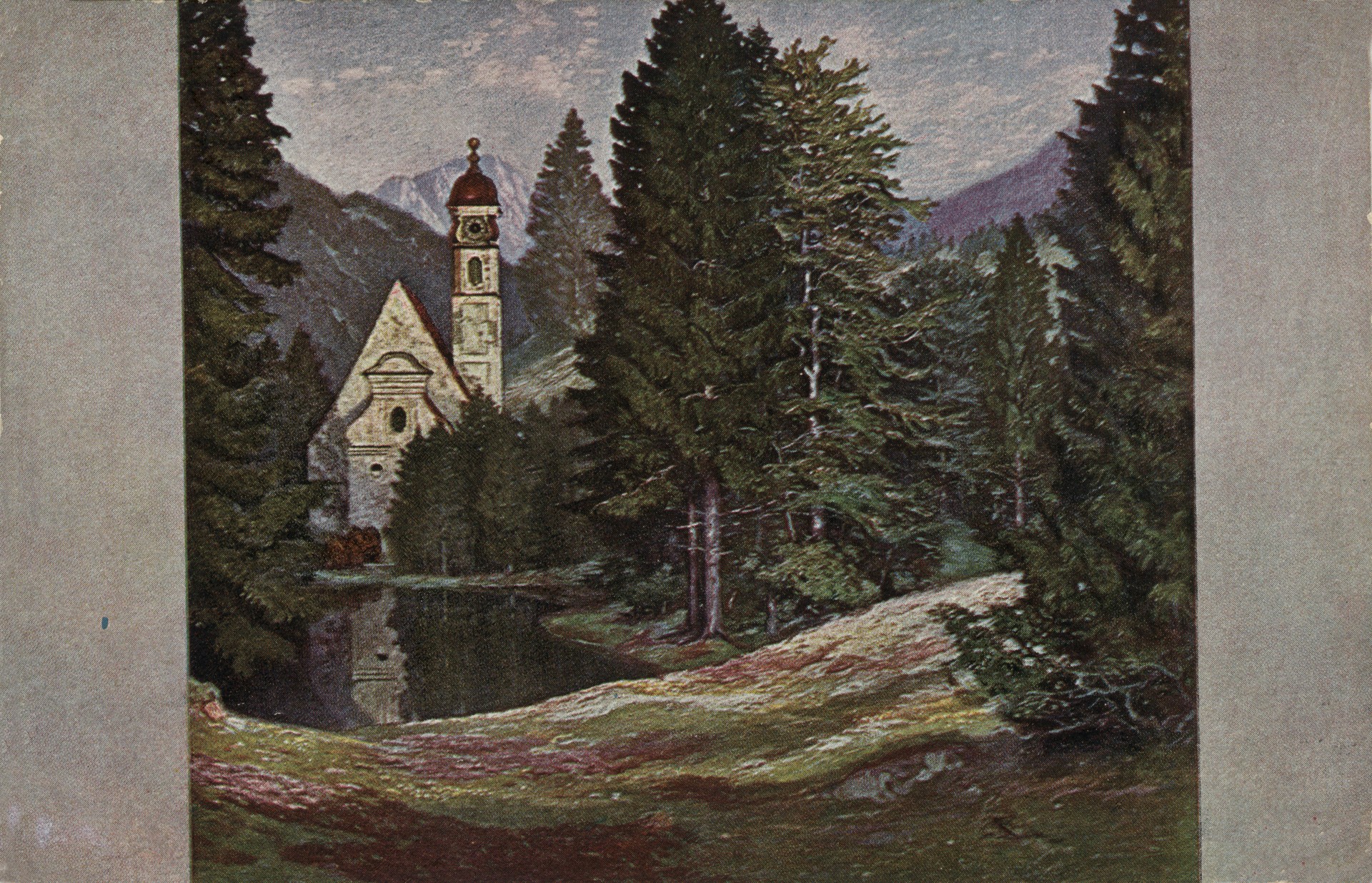 Замок в лесу