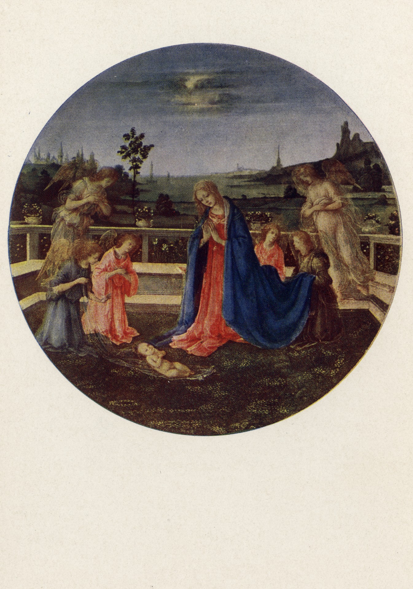 Поклонение младенцу Христу