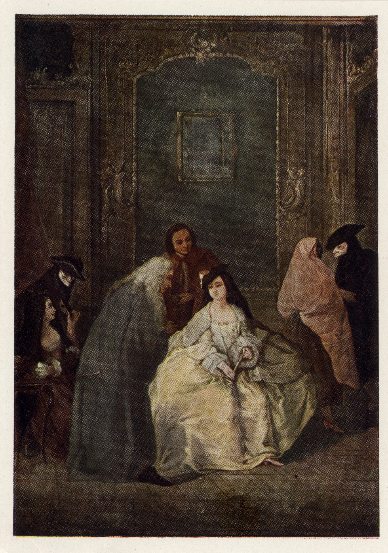 Сцена в передней игорного дома