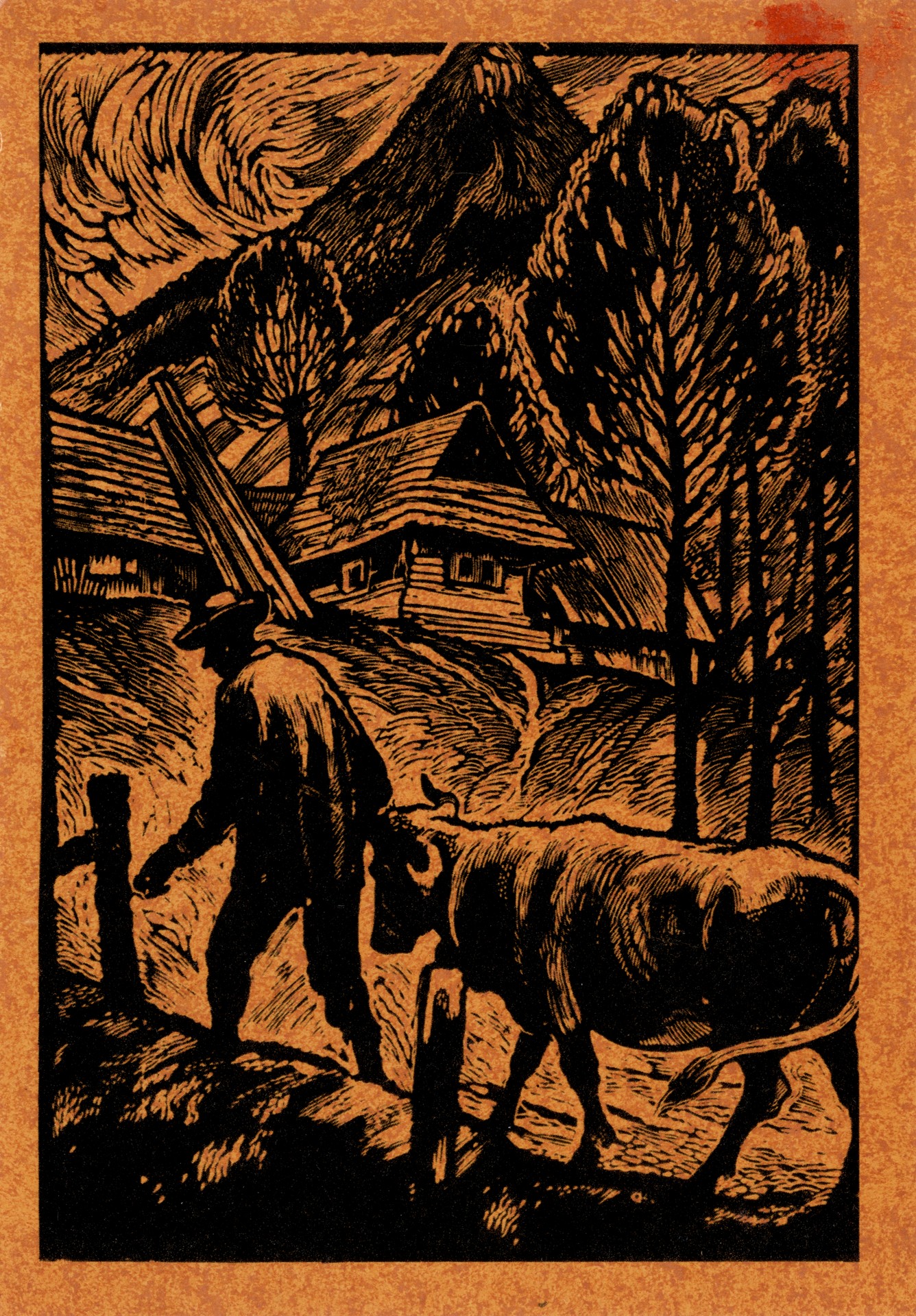 Иллюстрация к произведению И. Боденека На старом хуторе