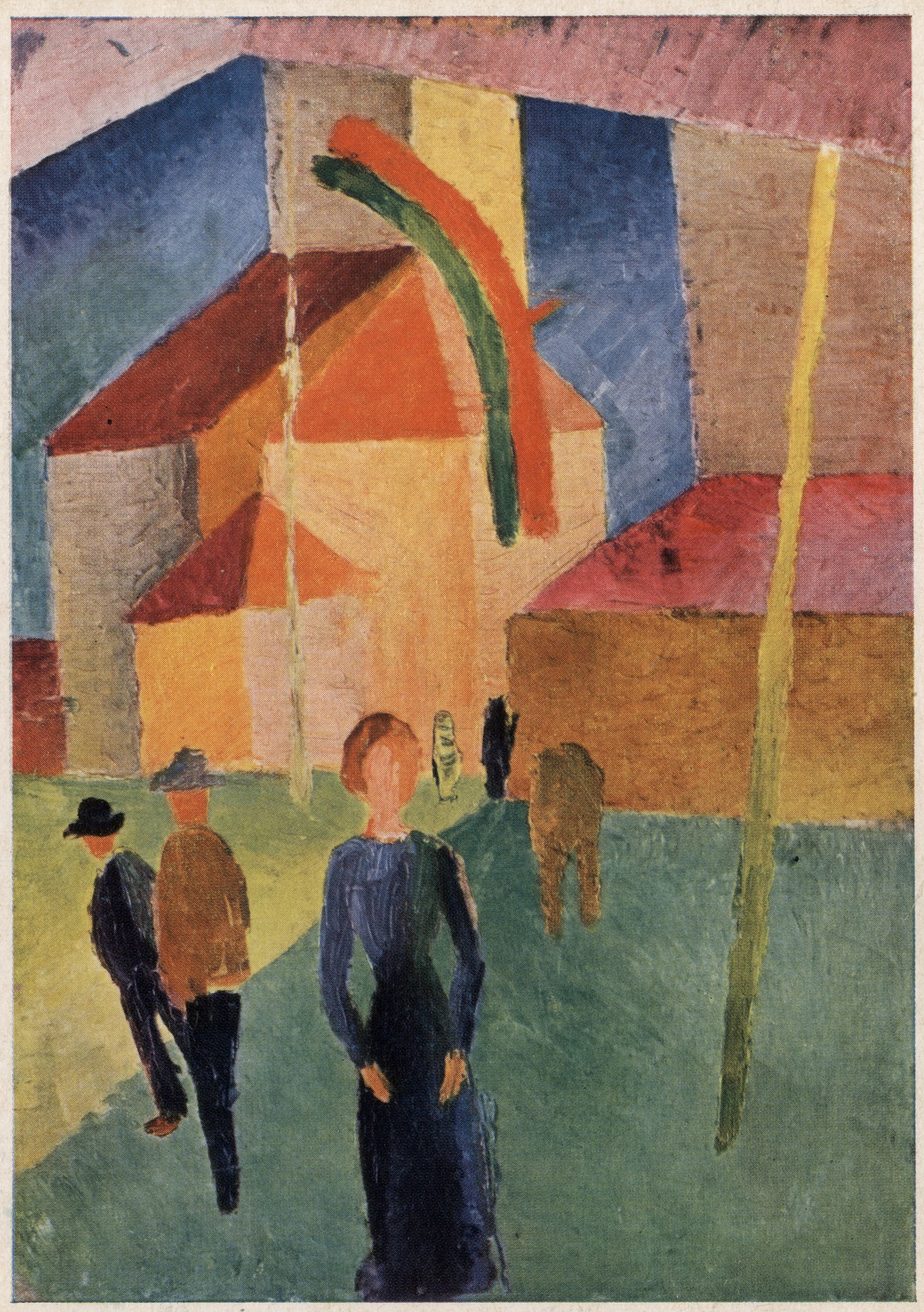 Флаг над кирхой