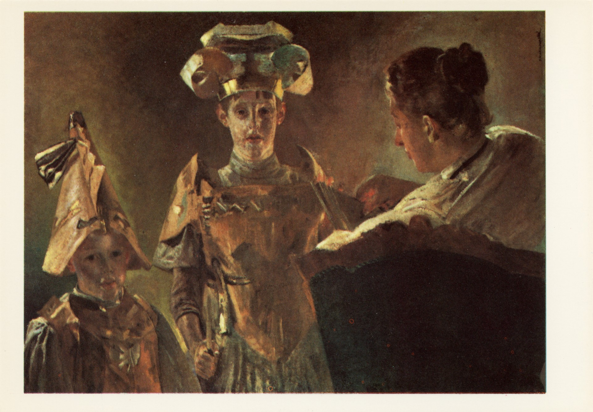 Семья художника