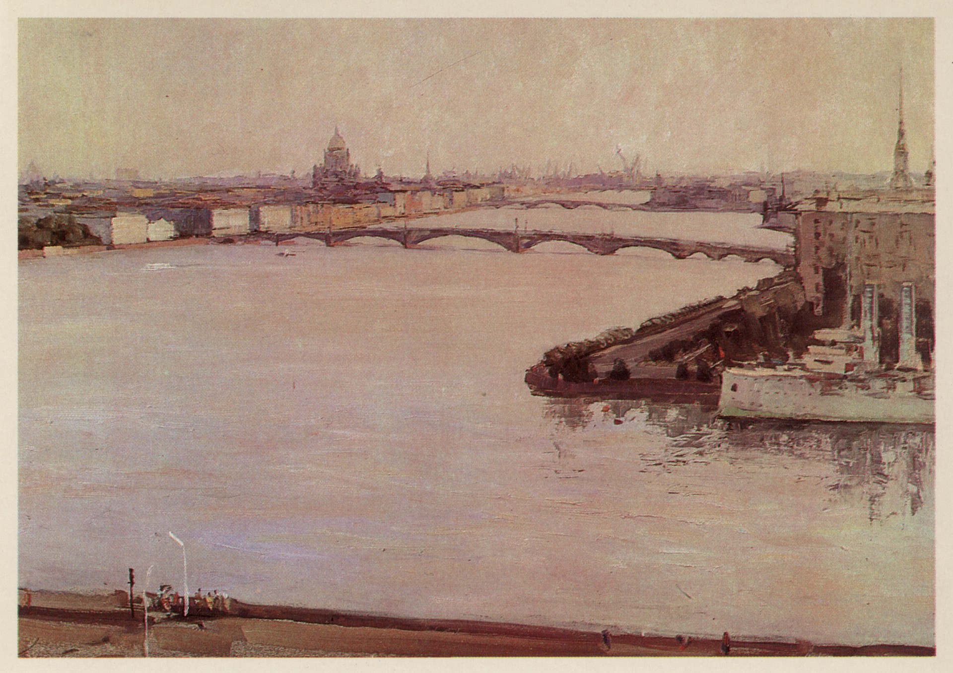 Аврора на вечной стоянке