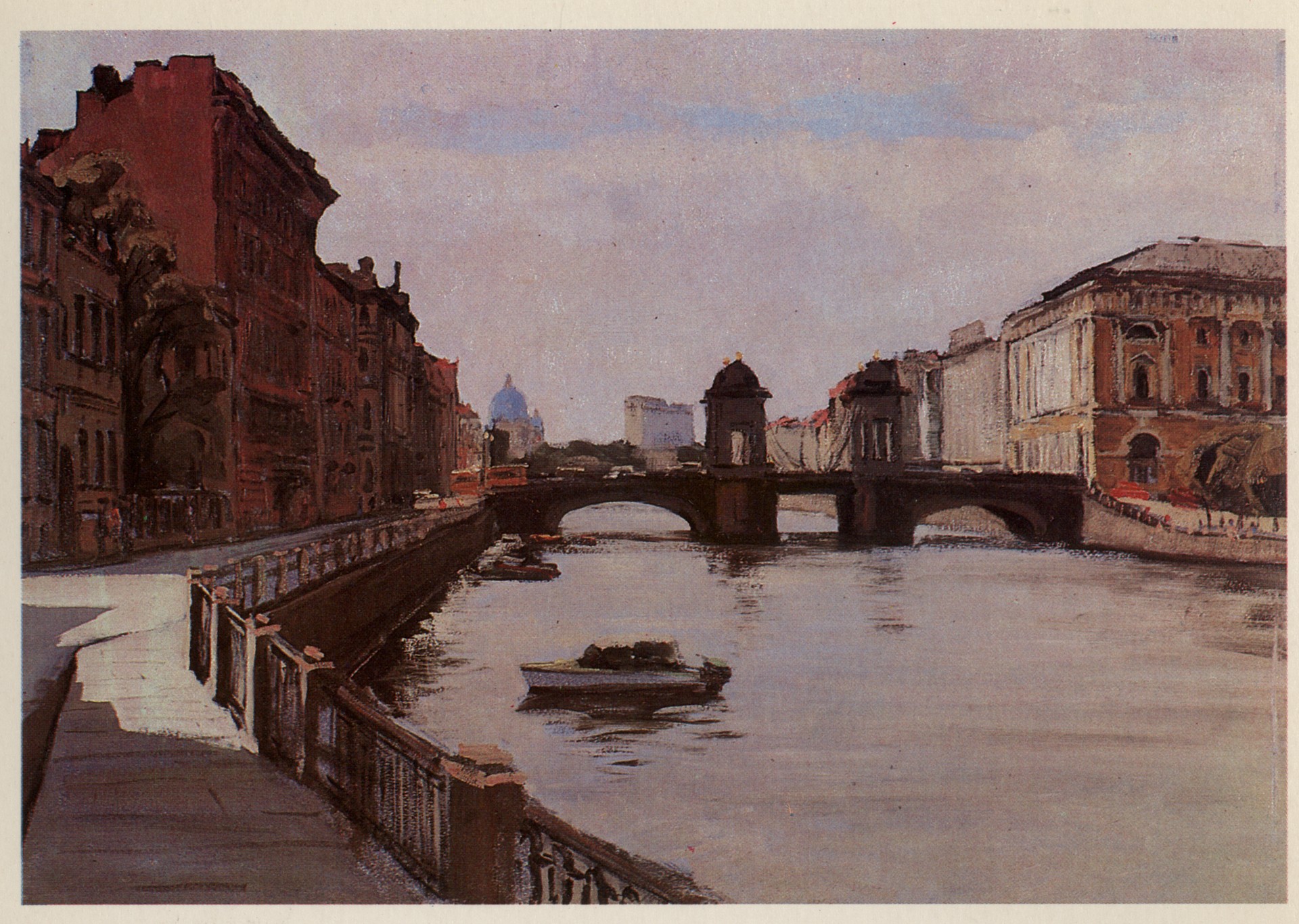 Фонтанка. Лермонтовский мост