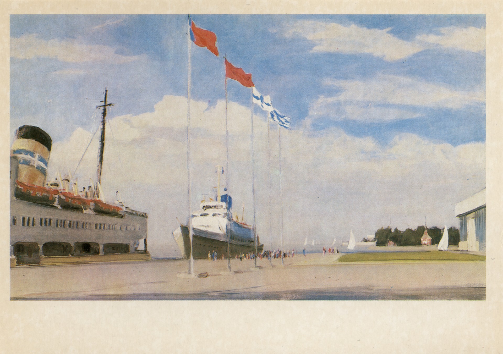 Пассажирский причал морского порта