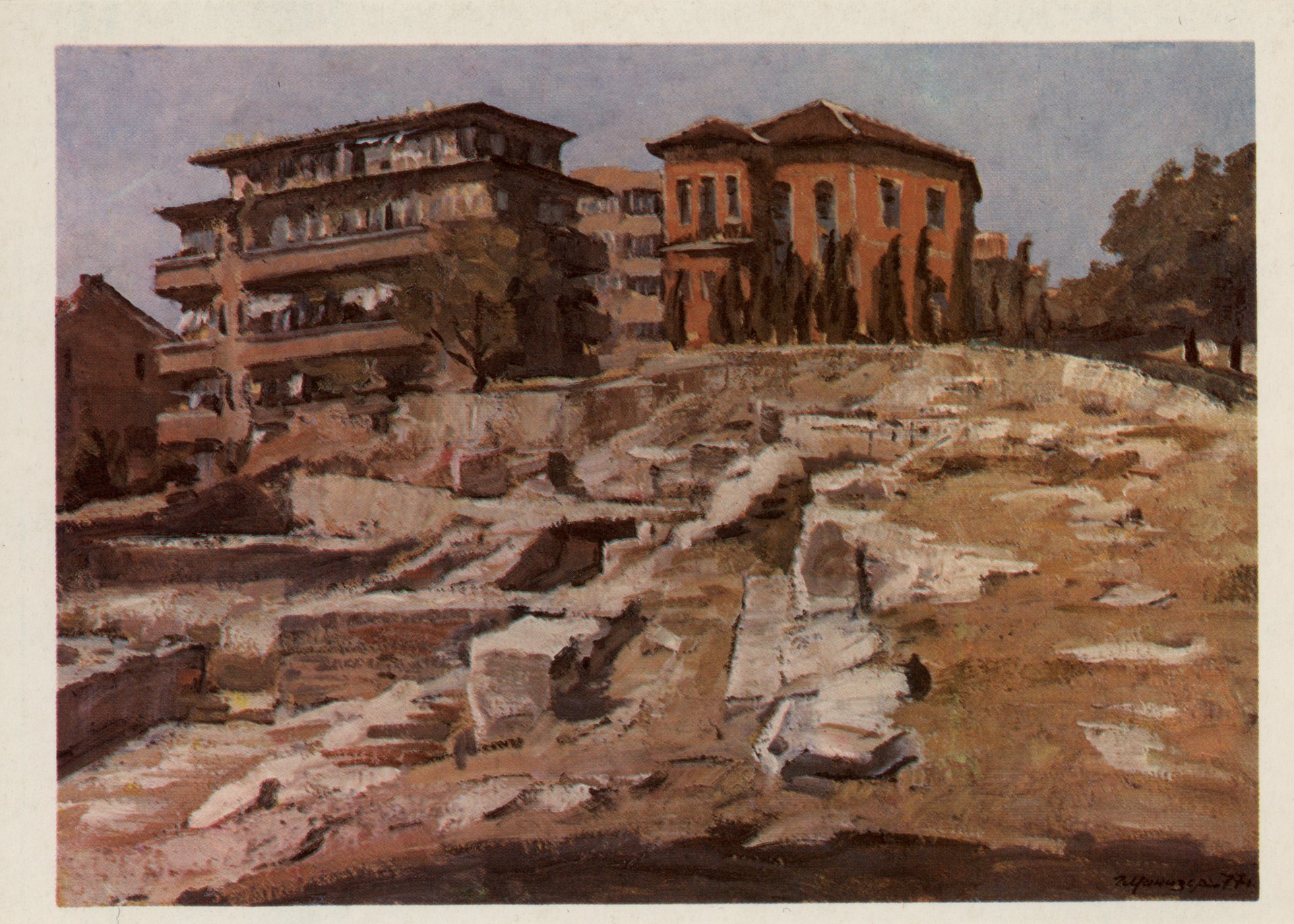 Раскопки римских бань в Варне