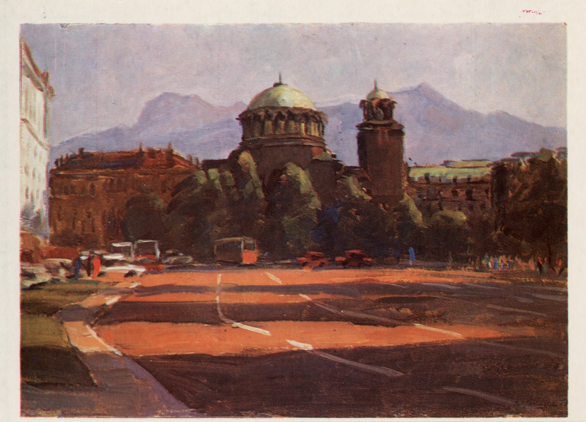 София. Площадь имени В.И. Ленина