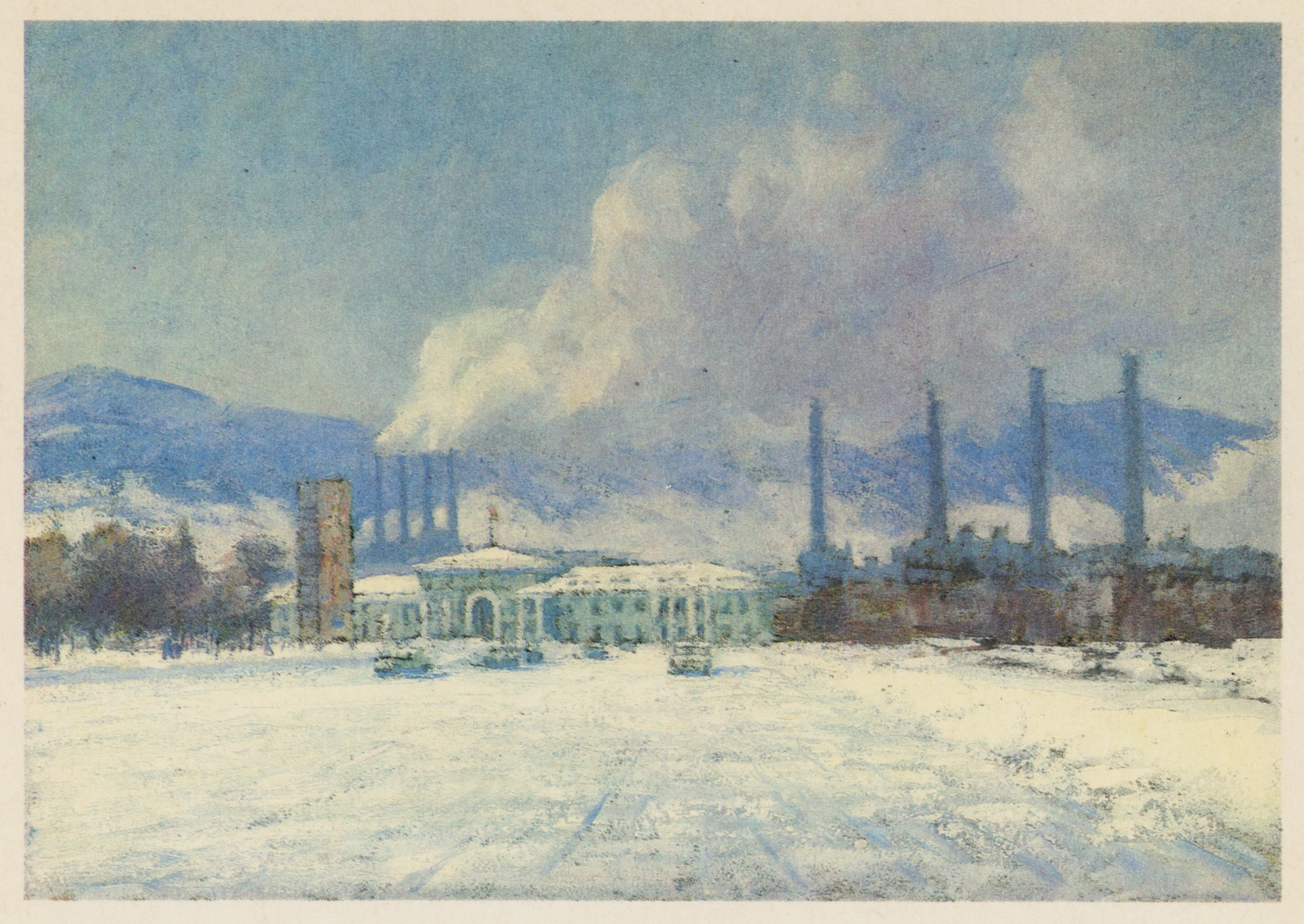 Вокзал в Комсомольске