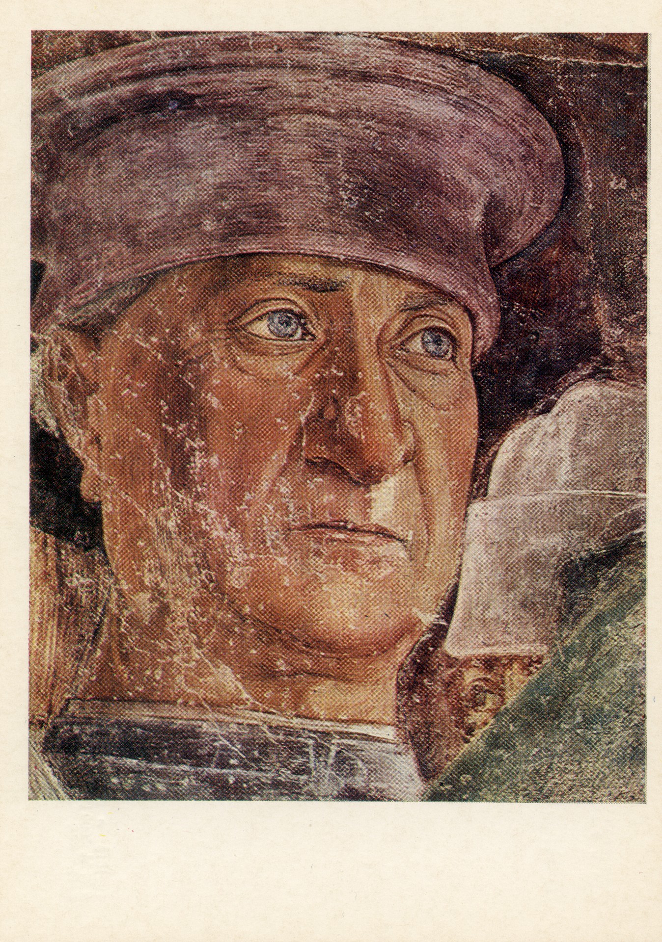 Двор Гонзага. Фрагмент росписи северной стены Камеры дельи Спози