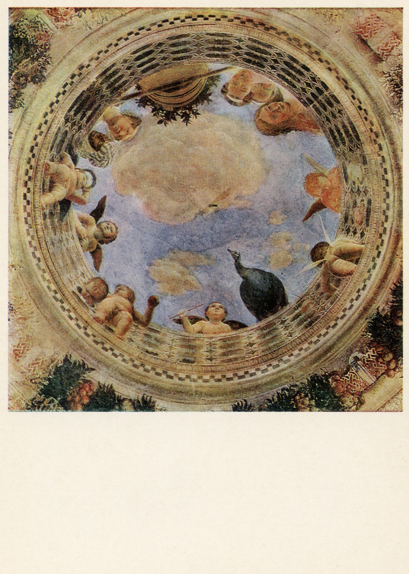 Роспись плафона Камеры дельи Спози