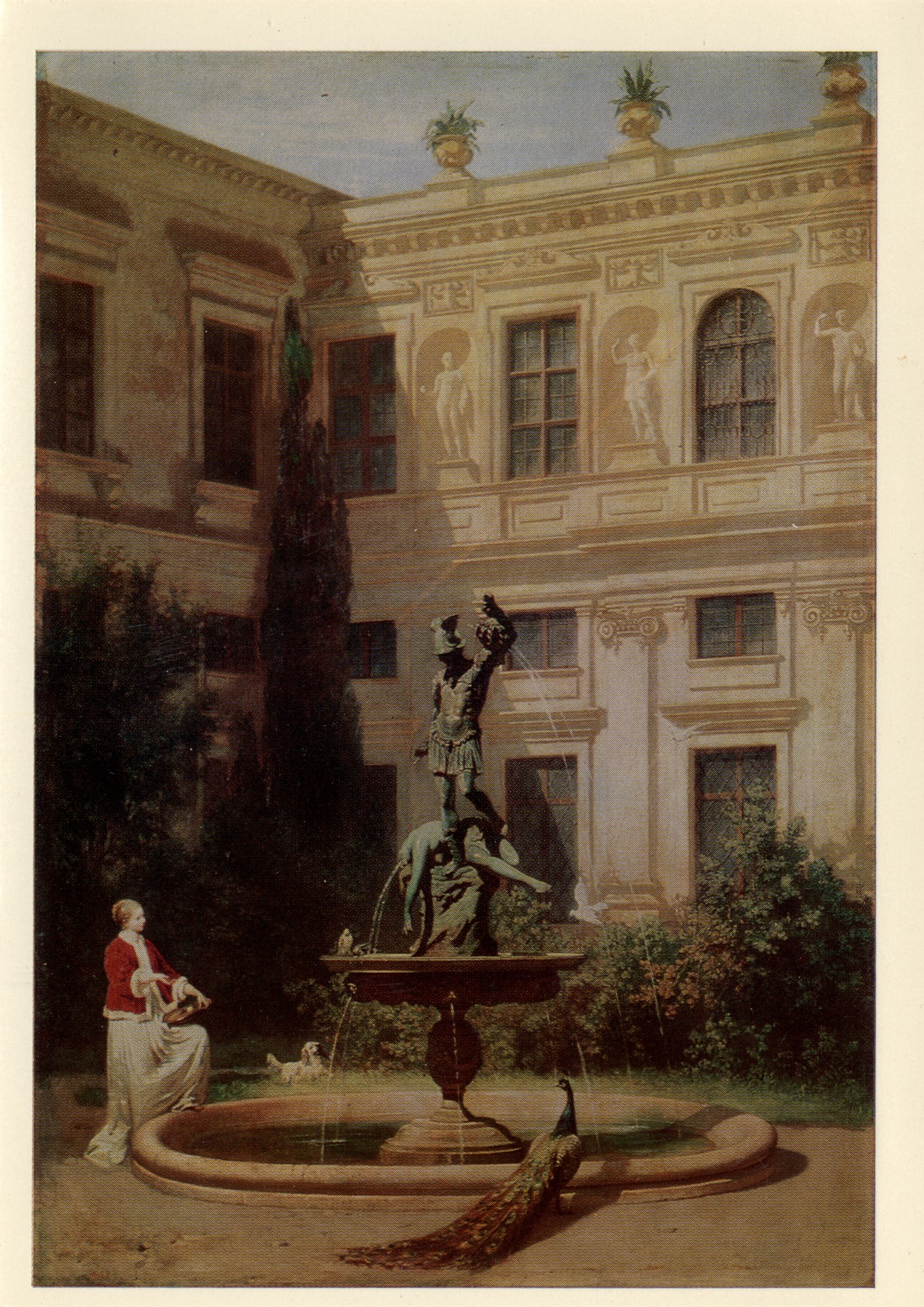 Дворик мюнхенской резиденции