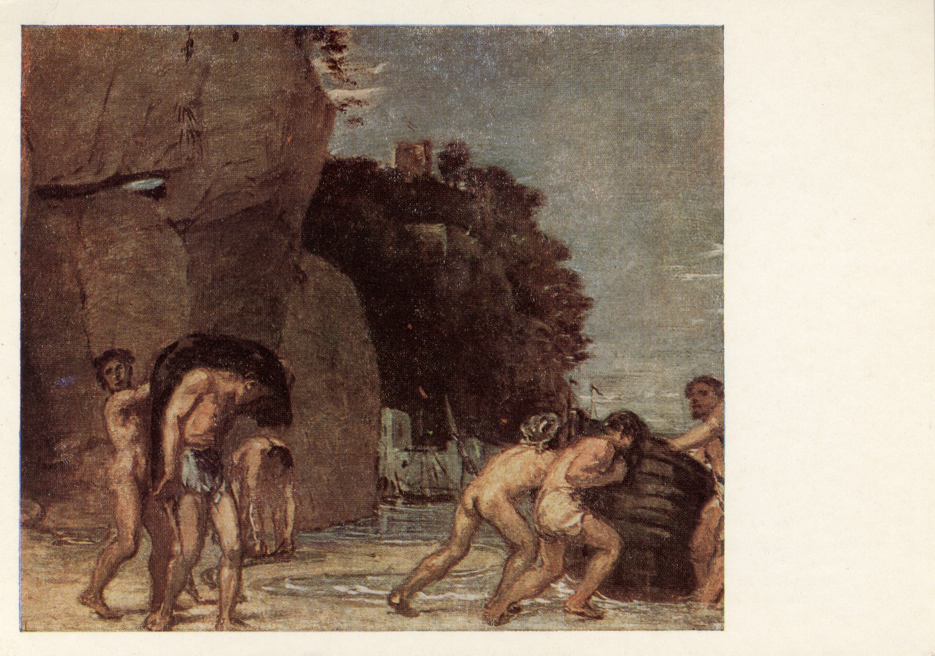 Рыбаки (фрагмент)