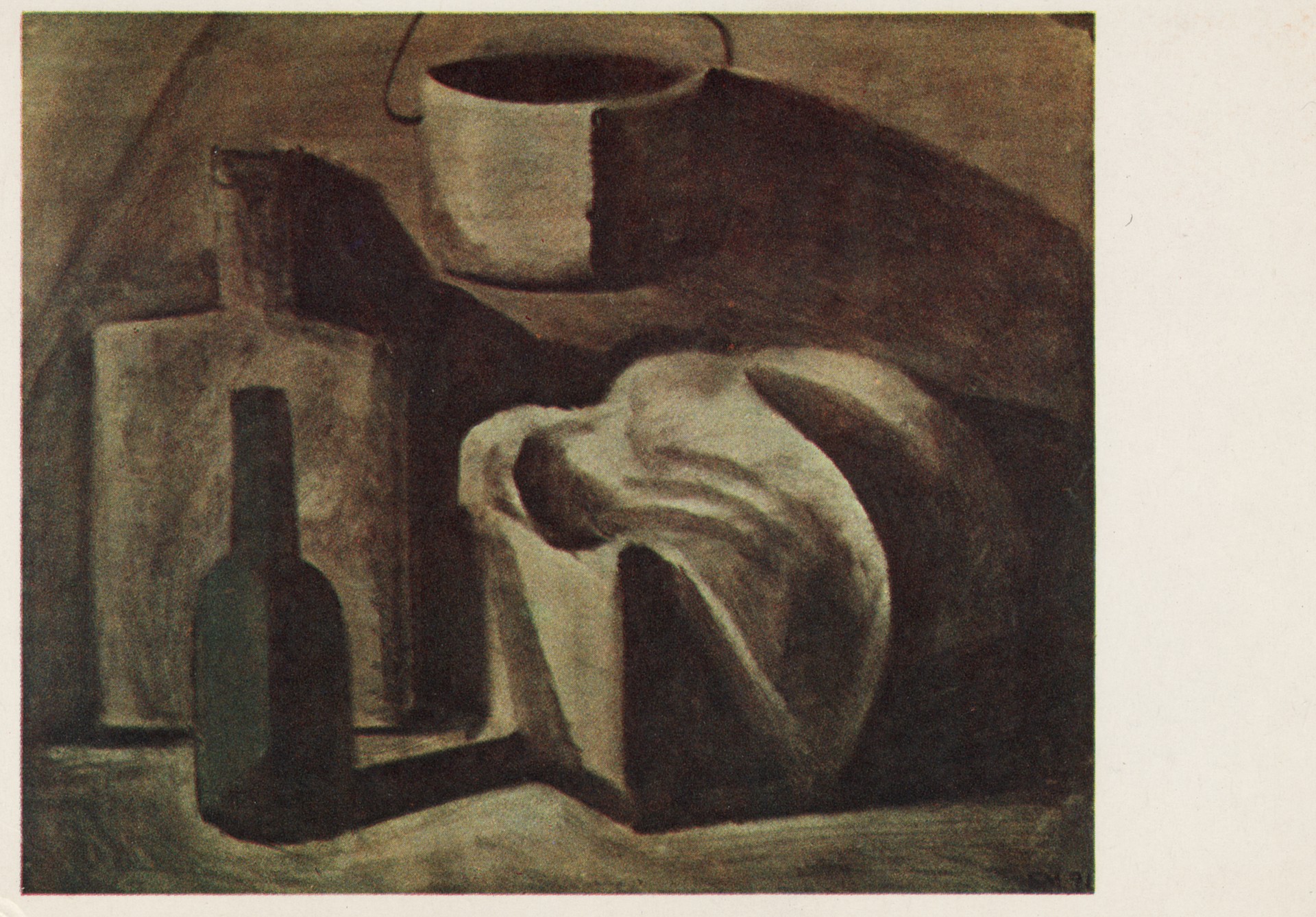 Натюрморт с бутылками