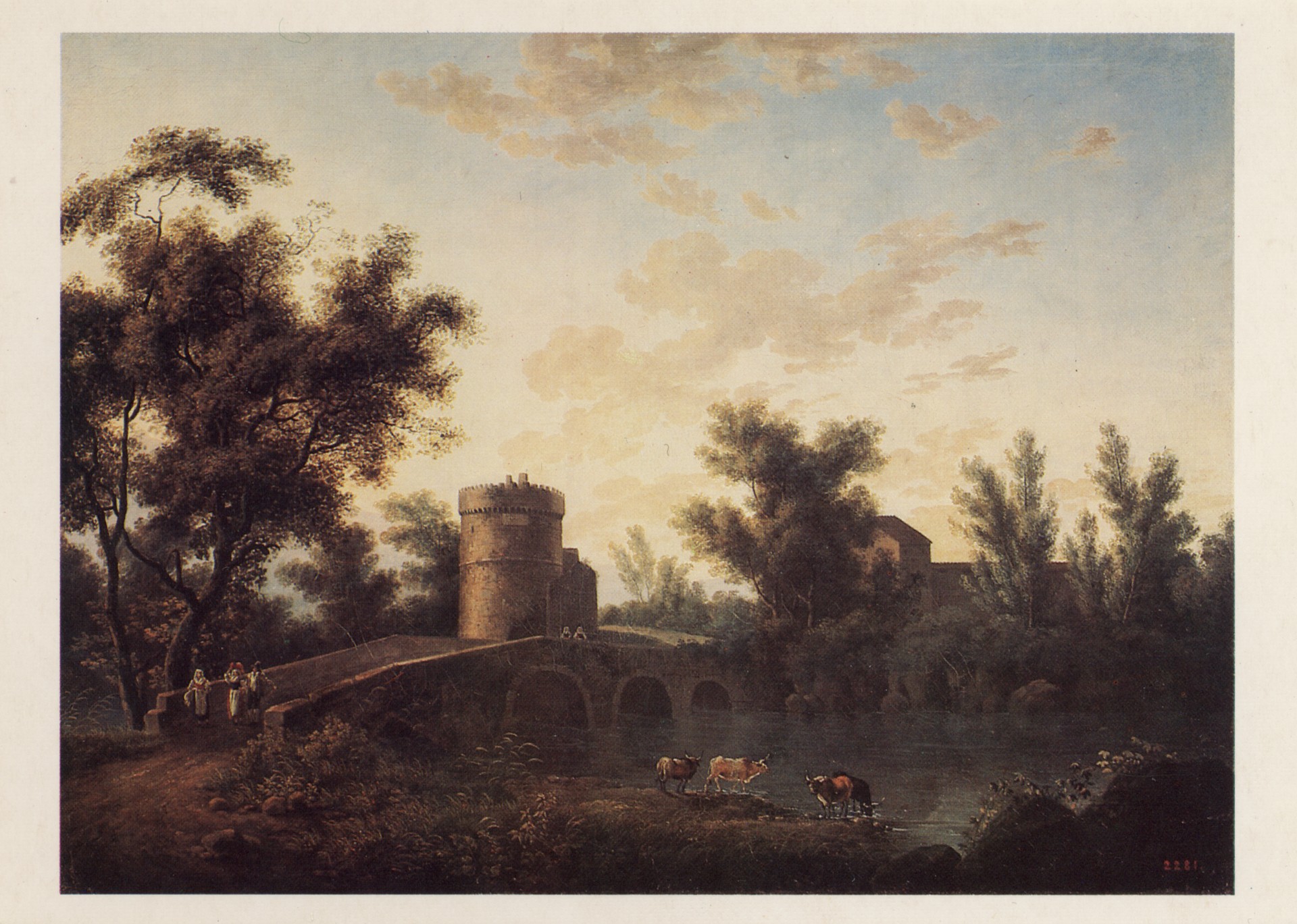 Понте Лукано по дороге из Рима в Тиволи