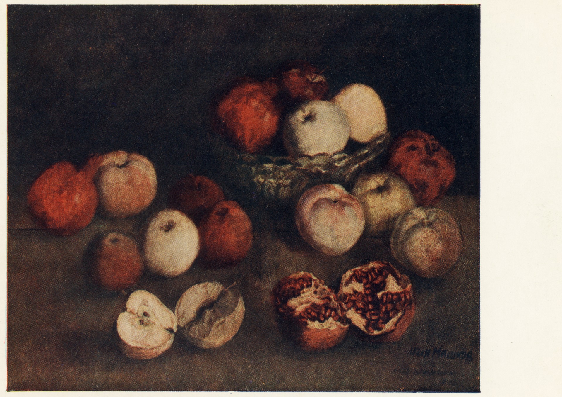 Яблоки и гранаты