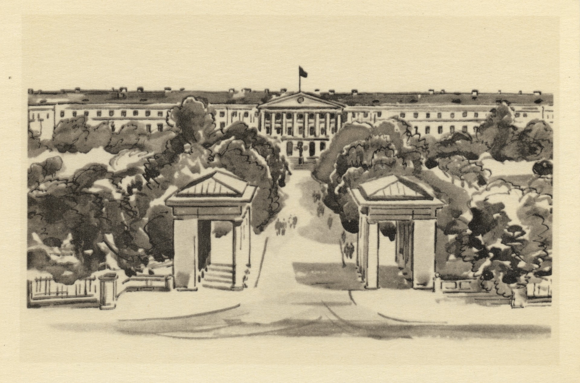 Ленинград. Смольный