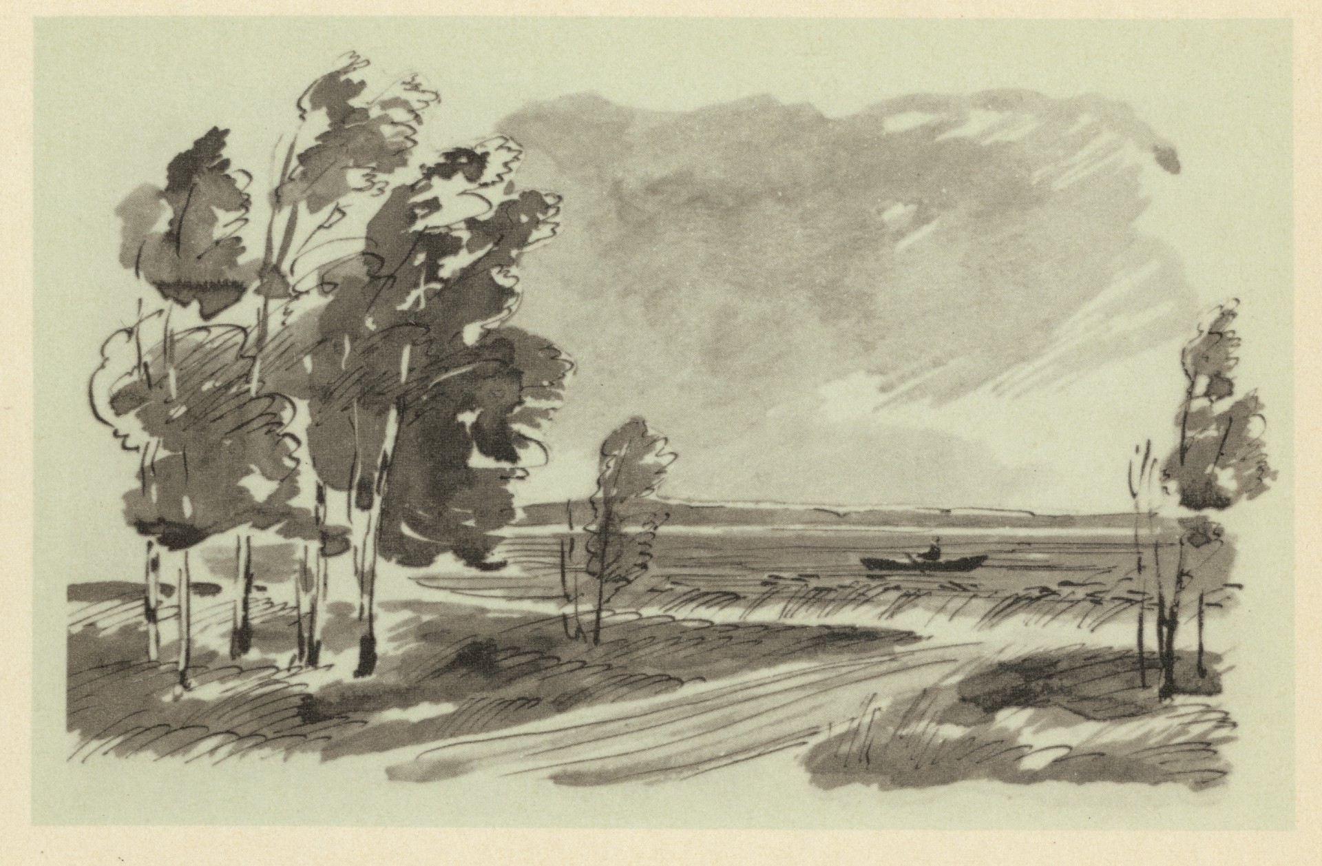 На озере Разлив